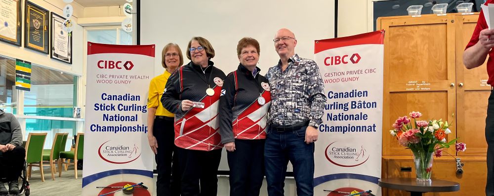 2024 Siver Canadian Stick Curling Champions